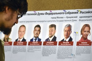 Lietuvos rusai balsuoja rinkimuose į Valstybės Dūmą