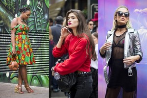 Tik lrytas.lt: spalvingas Londono mados savaitės gatvės stilius