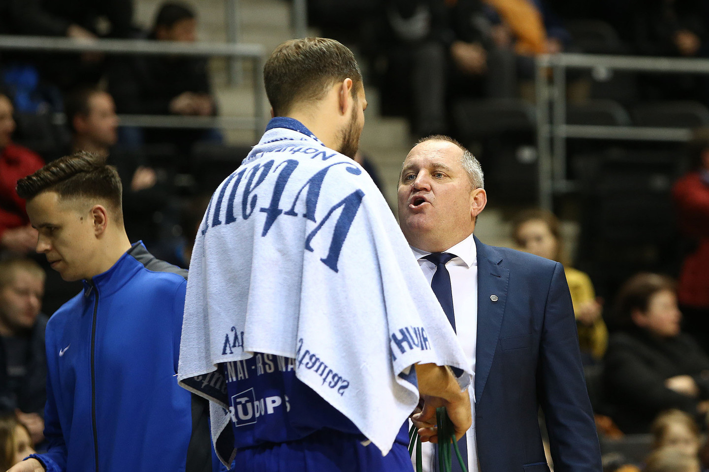 „Vytauto“ siela – treneris V.Šeškus.<br>G.Šiupario nuotr.