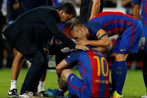 Ispanijoje „Real“ ir „Barcelona“ barstė taškus, L. Messi patyrė traumą