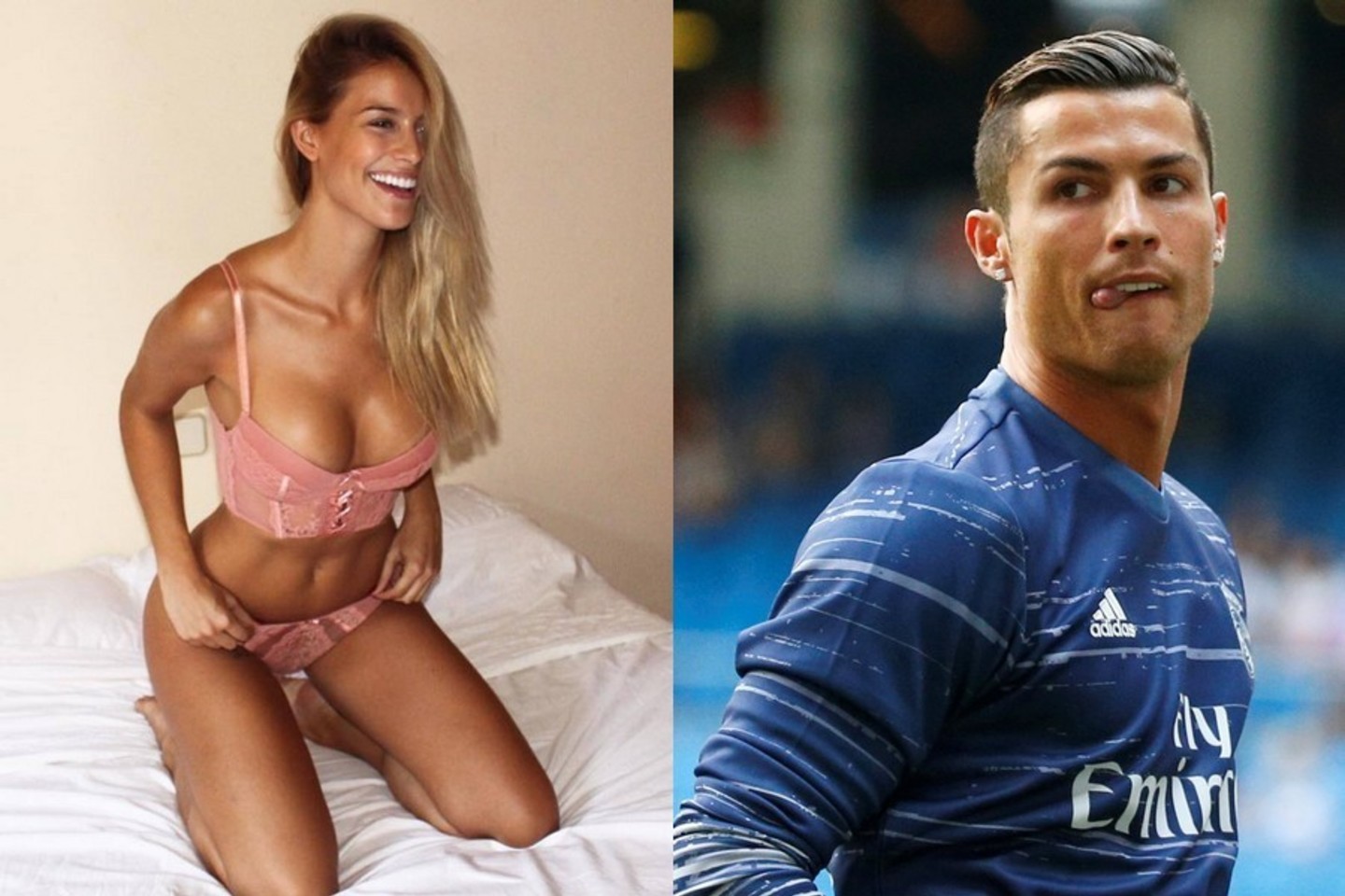 Cristiano Ronaldo širdį užkariavo Desire Cordero.