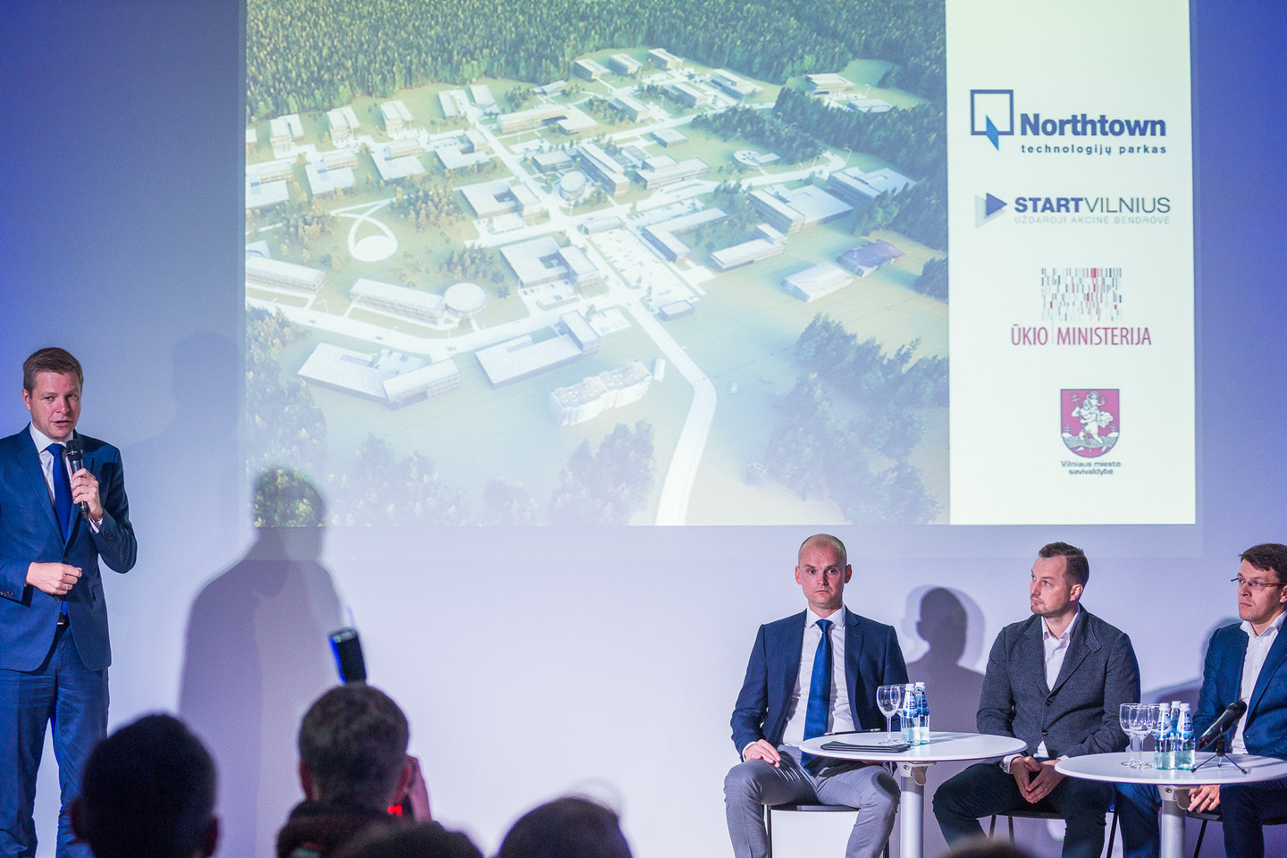 Trečiadienį pristatytas inovacijų ir technologijų parkas „Vilnius Smart Park“.