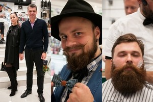 Vyriško įvaizdžio vakaras suvienijo barzdočius ir ūsočius bei Ž. Šilgalį