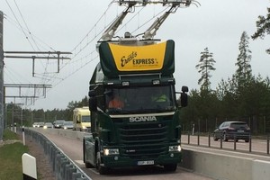 Švedijoje bandoma pirmoji elektrifikuota automagistralė