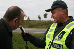 Netikėta reido baigtis: kodėl blaiviam žmogui parodė 2,53 promilės?