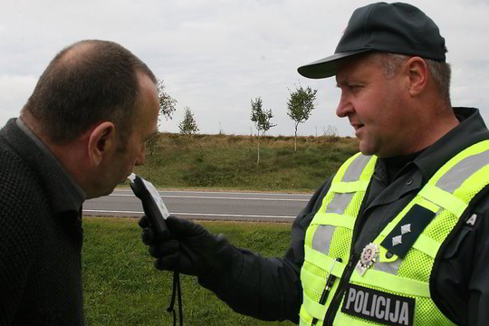 Netikėta reido baigtis: kodėl blaiviam žmogui parodė 2,53 promilės?
