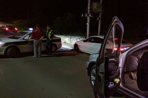 Gaudynės Vilniuje: nuo policijos sprukusį BMW pareigūnai sustabdė šūviais