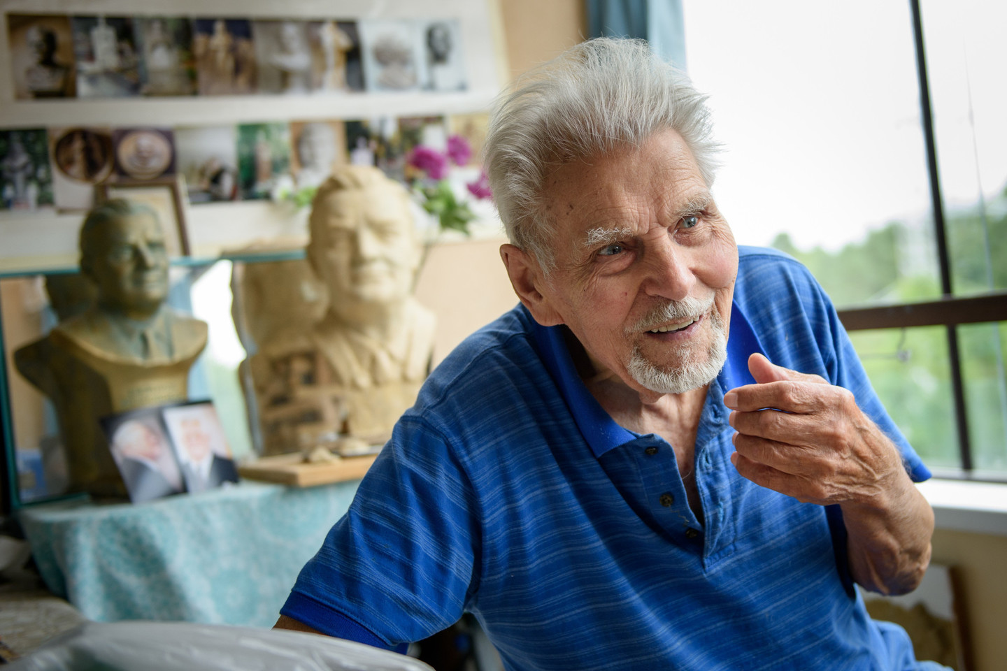 Anapilin iškeliavo žymus skulptorius Jonas Vasilevičius
