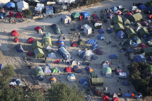 Migrantų stovyklą Prancūzijoje purto sekso skandalai