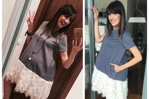 Septintą mėnesį nėščia Katažina Zvonkuvienė atrodo tobulai!