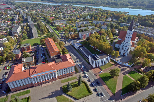 Ruduo pakeitė Šiaulių miesto rūbą