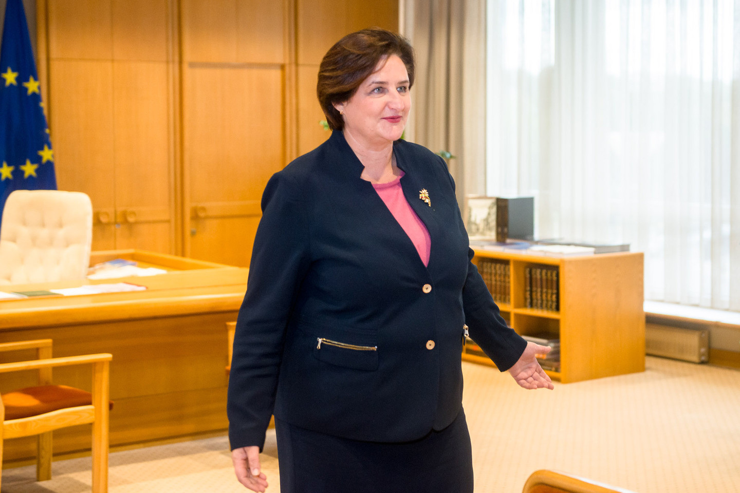 Seimo pirmininkė atsisakė planų vykti į V.Putino globojamą forumą Baku.