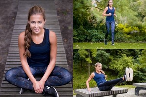 Karatė čempionė Rita Pivoriūnaitė kūną dailina ir grožio pratimais