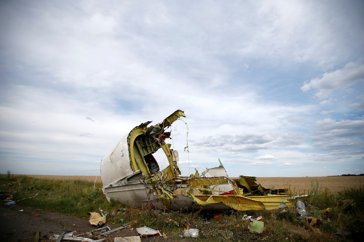 A.Zacharčenka tikino esąs tikras, kad lėktuvą „Boeing“ numušė ne separatistai.<br>Reuters/Scanpix nuotr.