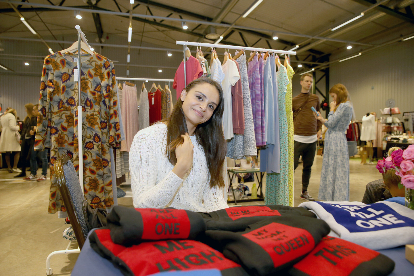 Garsūs Lietuvos žmonės savo kūrinius pristatė didžiausioje mados mugėje „Fashion bazaar“.<br>R.Danisevičiaus nuotr.