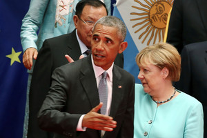 B. Obama ir A. Merkel smerkia „barbariškas“ atakas Sirijos Alepo mieste
