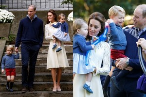 Kanadoje princas George'as ir princesė Charlotte – tikros žvaigždės