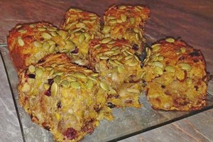 Obuolių ir moliūgų pyragas – be riebalų, bet su paslaptimi