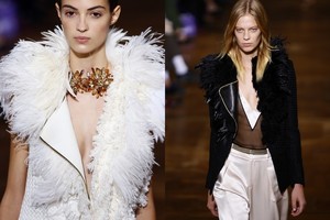 „Lanvin“ Paryžiaus mados savaitėje pratęsė rafinuoto seksualumo temą