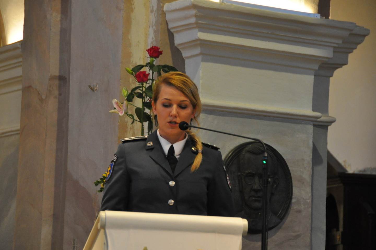 Policijos dienos minėjime prisimintas ir tarnyboje žuvęs pareigūnas Liudas Šimkus.