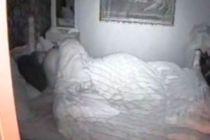 Beveik kaip filme „Paranormalūs reiškiniai“: užfiksavo vaiduoklį?