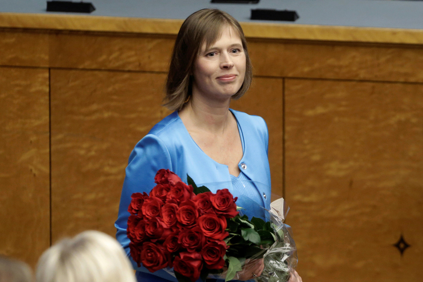 Estijos prezidento postą užims K.Kaljulaid.
