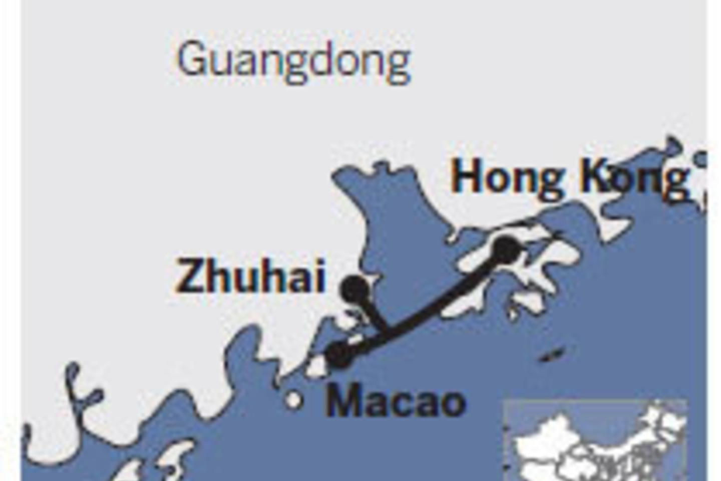 Pagrindinė tilto atkarpa susideda iš 6,7 km ilgio povandeninio tunelio ir 22.9 km ilgio tilto.<br>chinadaily.com.cn nuotr.