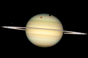 Saturno žiedai atsirado vėliau nei dinozaurai