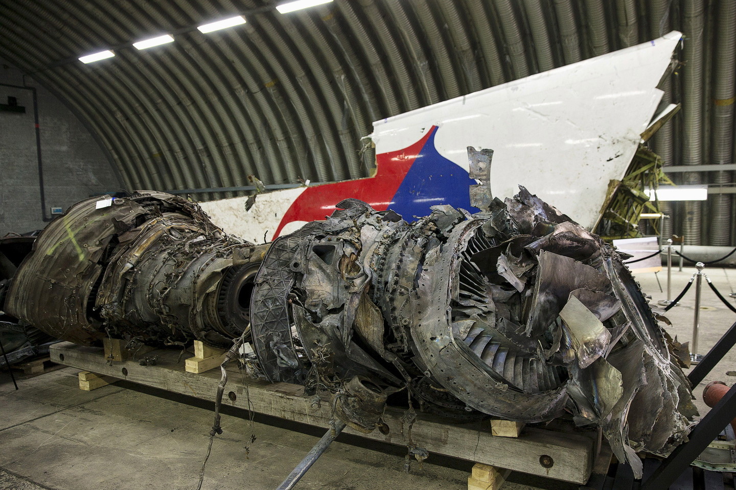Oro linijų „Malaysia Airlines“ lėktuvą 2014 metais virš Rytų Ukrainos numušė raketa „Buk“.<br>„Reuters“/“Scanpix“ nuotr.