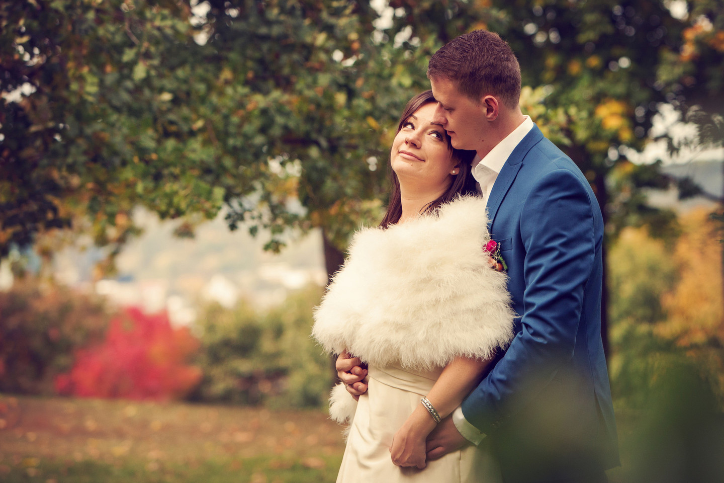 Tiek Rūta Lukoševičiūtė-Daudienė, tiek Marius Dauda yra labai spontaniški. Tokios buvo ir jų sužadėtuvės bei vestuvės.<br>D.Stankaus nuotr.