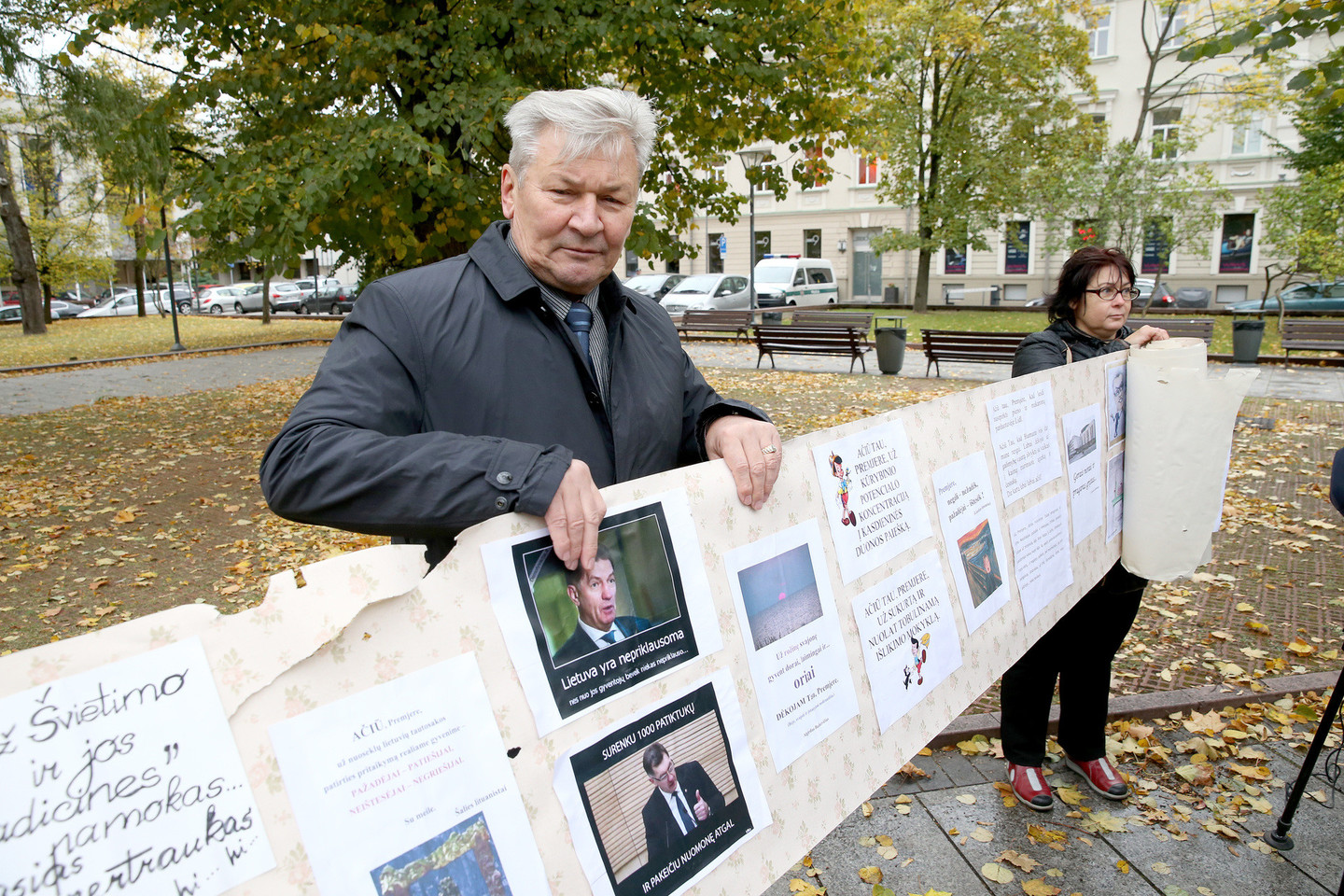 Prie Vyriausybės savo programą dėstė „būsima Švietimo ir mokslo ministrė“ Algirda Ekonomikaitė.<br>R.Danisevičiaus nuotr.