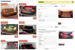 Pirkti naudotą sofą ar naują? Skelbimai internete nepaliko abejonių