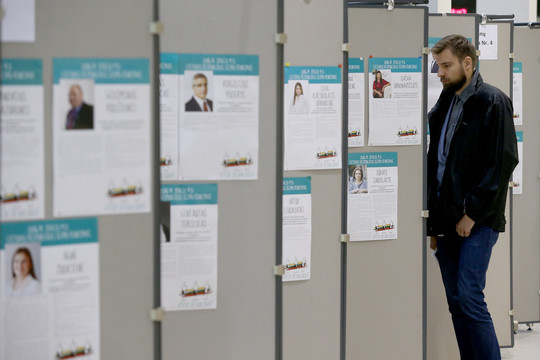 Už politinę reklamą iš Telšių rinkimų komisijos pašalinta liberalė