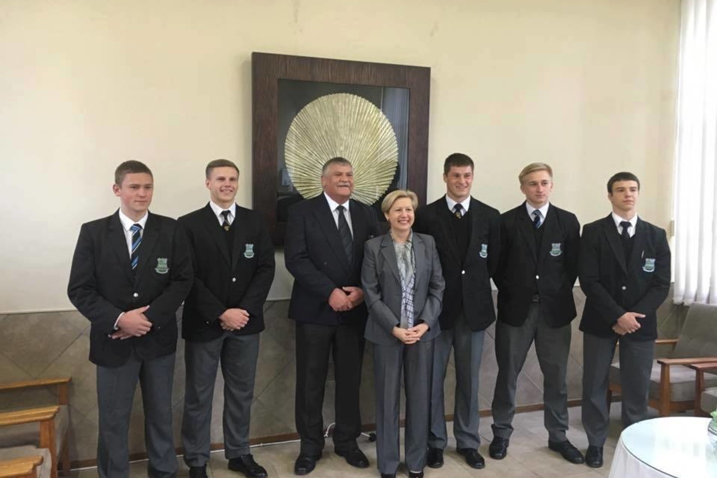 Lietuvos ambasadorė Pietų Afrikos Respublikoje (PAR) Sigutė Jakštonytė apsilankė „Voortrekker“ vidurinėje mokykloje