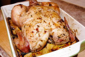 Kvapnios ir sultingos vištos paslaptis – 40 česnako skiltelių