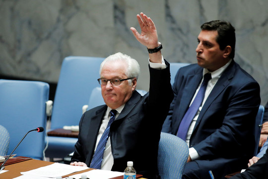 Rusija vetavo rezoliuciją, reikalaujančią nutraukti Alepo bombardavimą