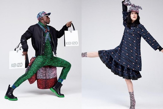 Pristatyta „KENZO x H&M“ įvaizdinė fotosesija