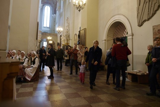 Šv. Jonų bažnyčia mini atšventinimo 25-etį.<br>A.Srėbalienės nuotr.