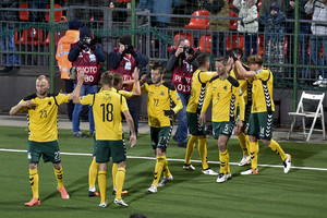 Lietuva pasaulio futbolo čempionato atrankoje turi pergalę: įveikė Maltą 2:0