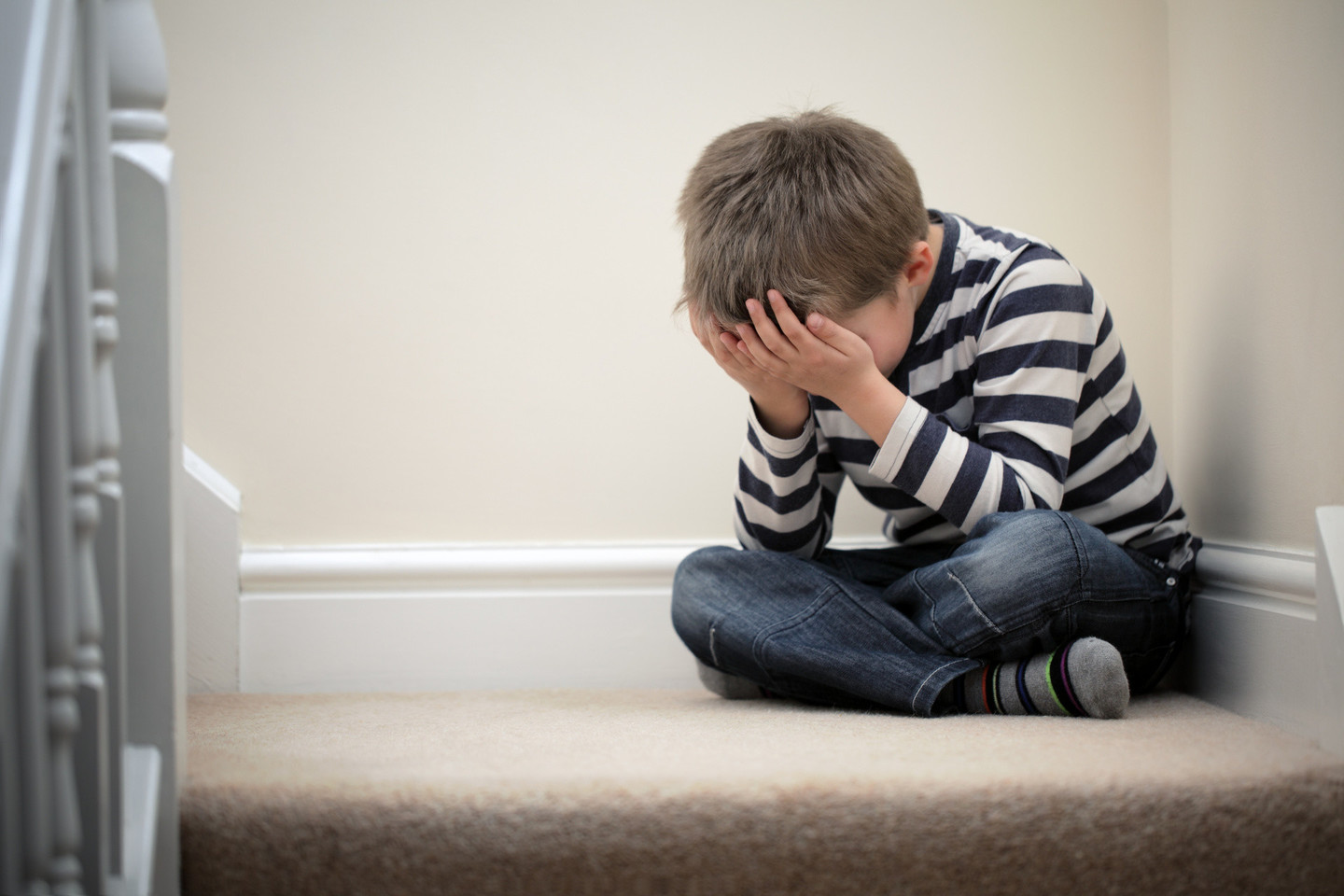 Psichikos sveikatos problemų turinčių vaikų vis daugėja.<br>123rf nuotr,