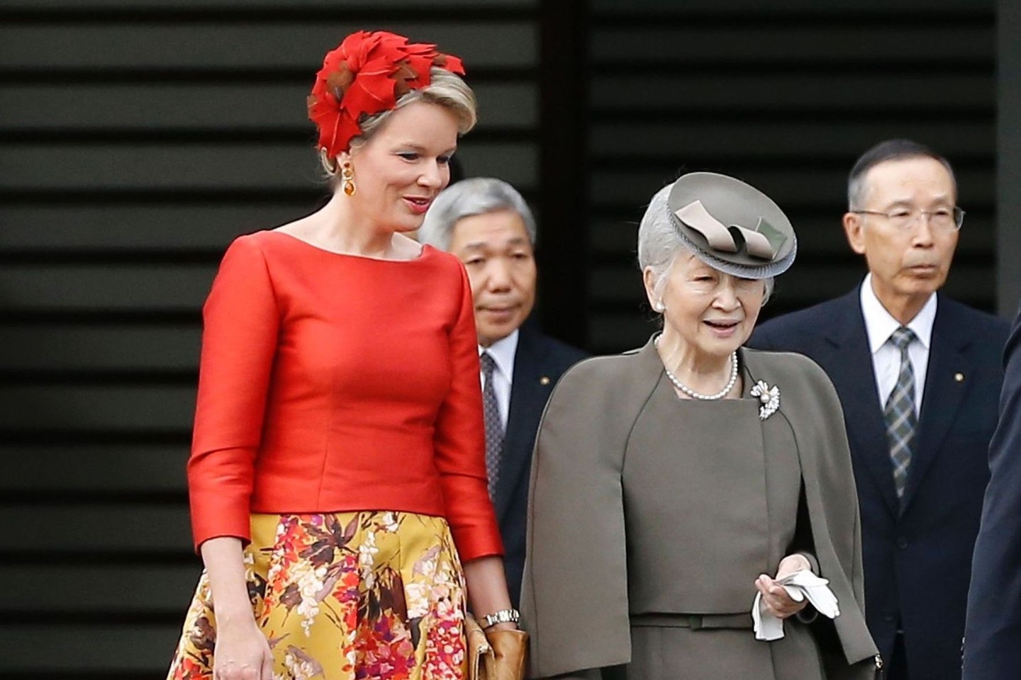 Belgijos karaliaus vizito Japonijoje akimirkos.