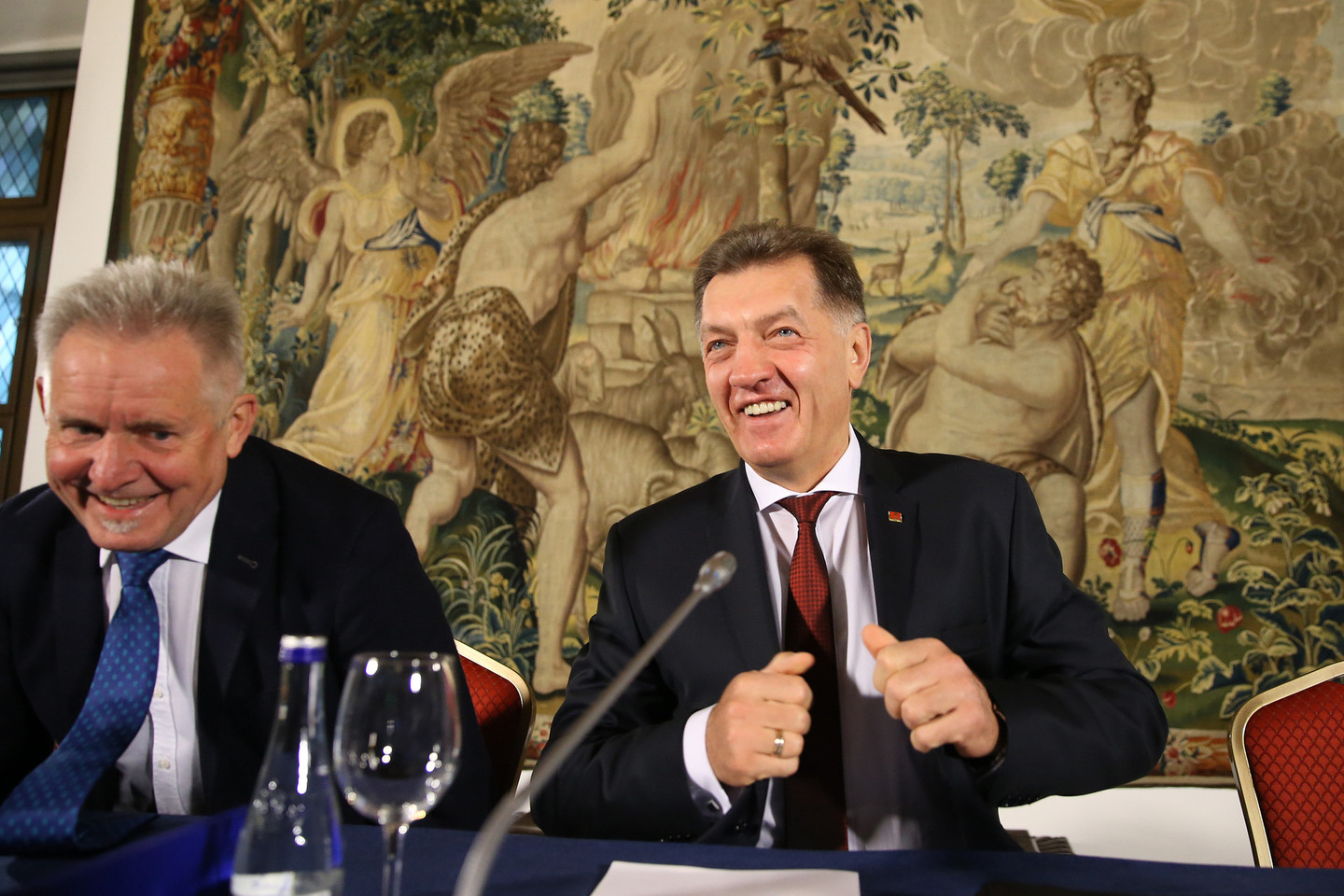 Viešojoje erdvėje kaip vieną svarbiausių savo darbų socialdemokratai įvardija naująjį Darbo kodeksą, tačiau rinkiminėje programoje apie tai – nė žodžio.<br>R.Danisevičiaus nuotr.