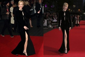 Nicole Kidman Londone parodė nuodėmės vertas kojas