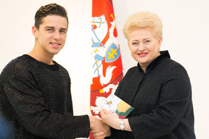 Donatas Montvydas pakvietė prezidentę Dalią Grybauskaitę į savo koncertą