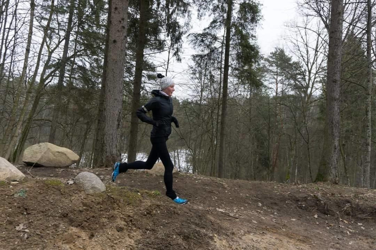 Bėgimas, kuriame dalyvavo apie 160 žmonių iš visos Lietuvos, tokia pačia trasa jau vyko prieš metus.