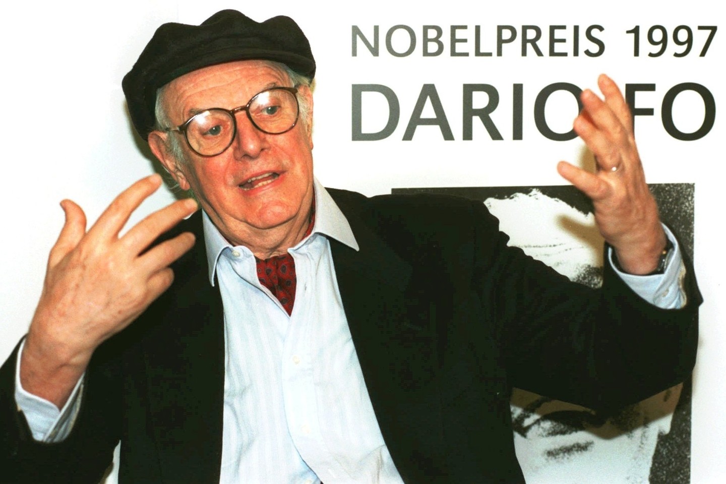 Rašytojas Dario Fo.