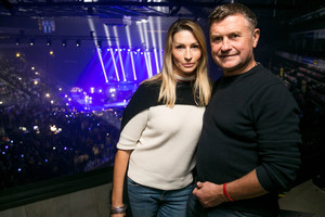 Daina ir Antanas Bosai Donato Montvydo koncertu mėgavosi ložėje