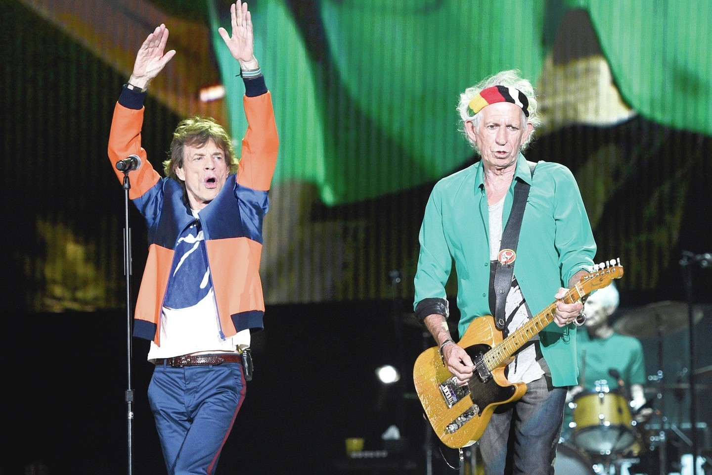Net 54 metus gyvuojanti grupė „The Rolling Stones“ – viena daugiausia uždirbančių pasaulyje.<br>AP nuotr.