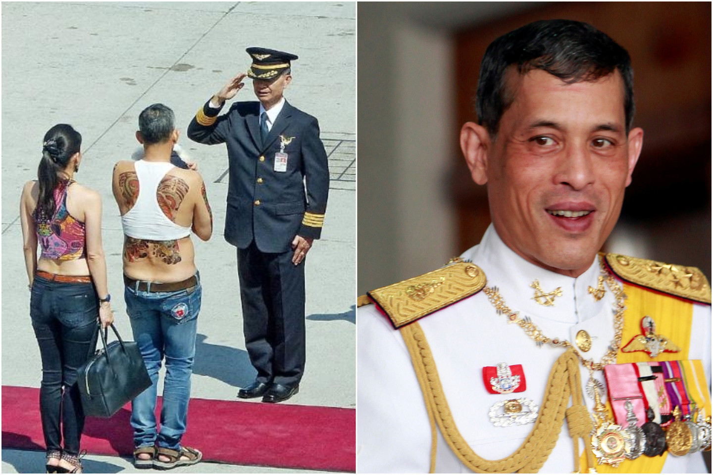 Tailando sostą užimsiantis princas M.Vajiralongkornas yra nekenčiamas šalies gyventojų dėl savo elgesio.<br>lrytas.lt fotomontažas