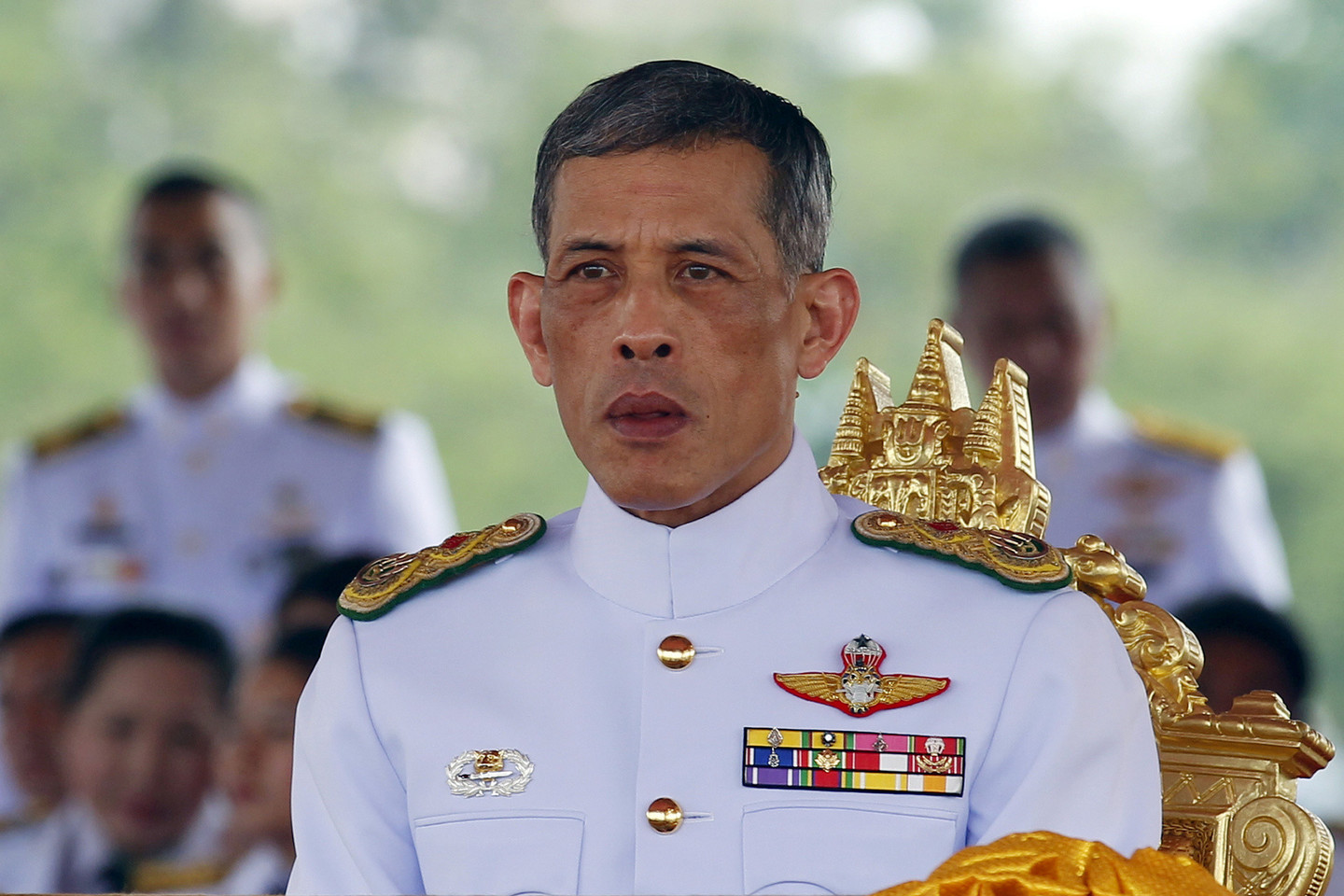 Tailando sostą užimsiantis princas M.Vajiralongkornas yra nekenčiamas šalies gyventojų dėl savo elgesio.<br>„Reuters“/“Scanpix“ nuotr.